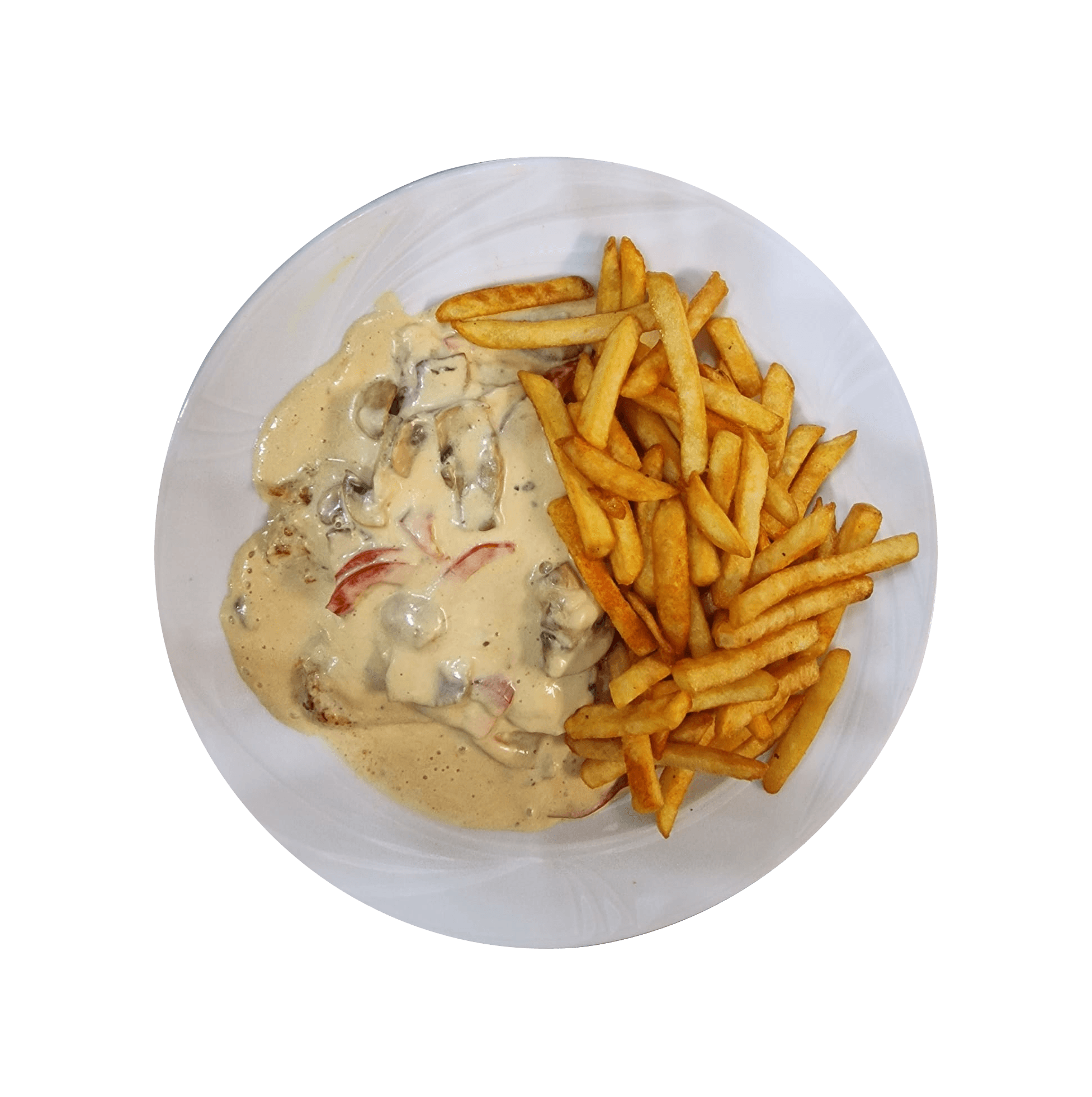Schnitzel Ponte paniert