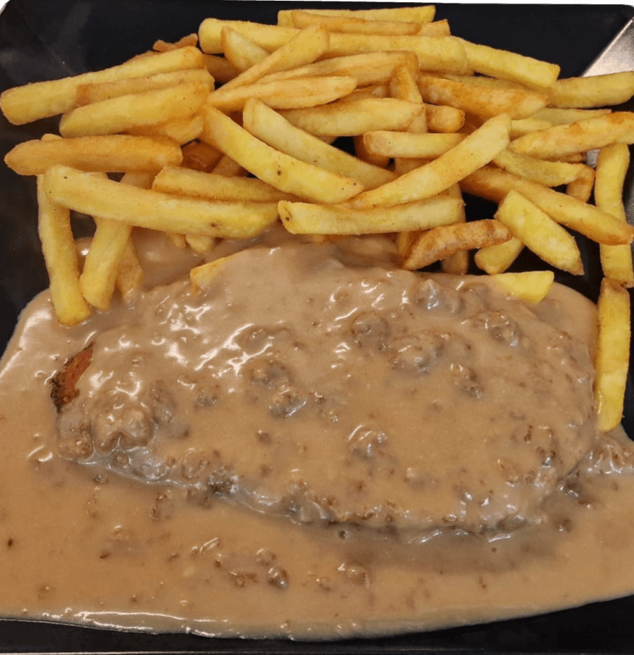 Rahmschnitzel paniert