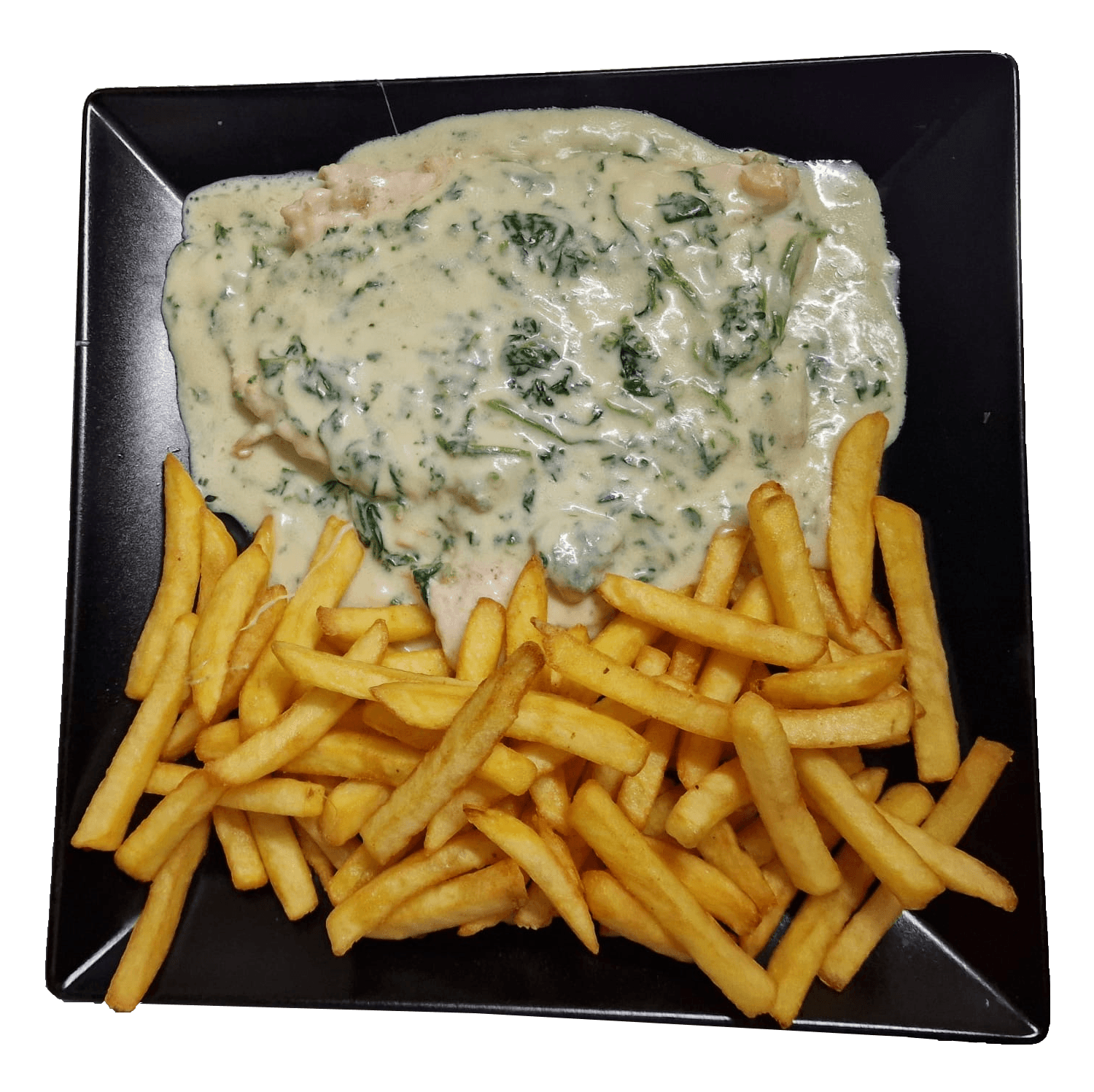 Schnitzel Gorgonzola paniert