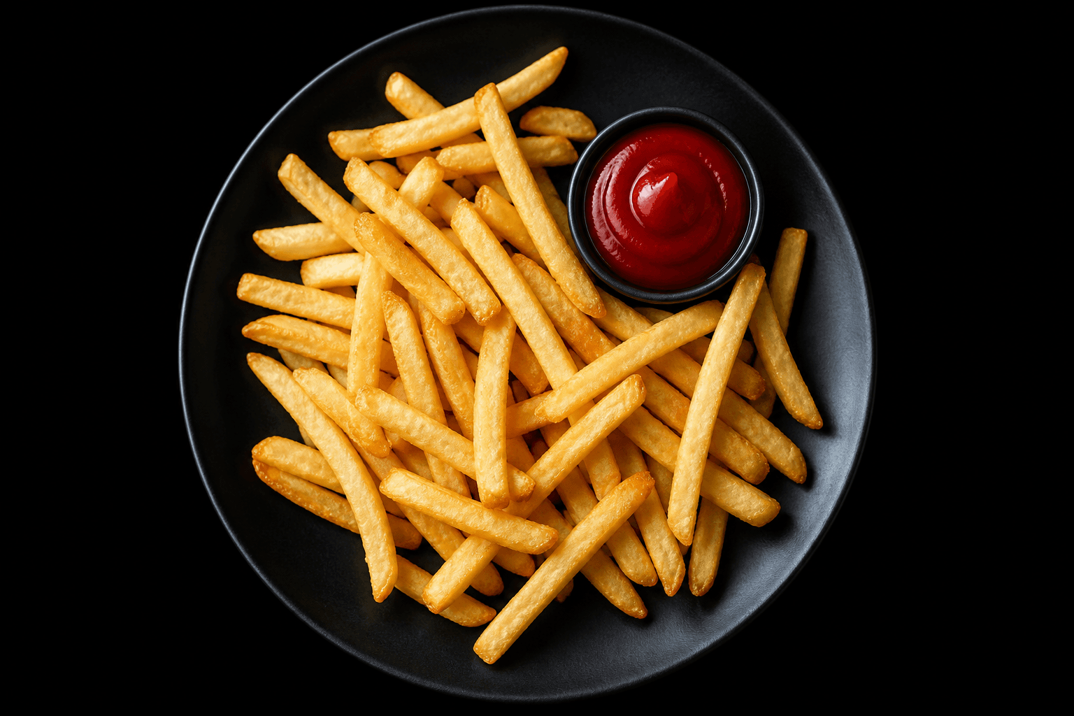 Pommes Frites mit Dip