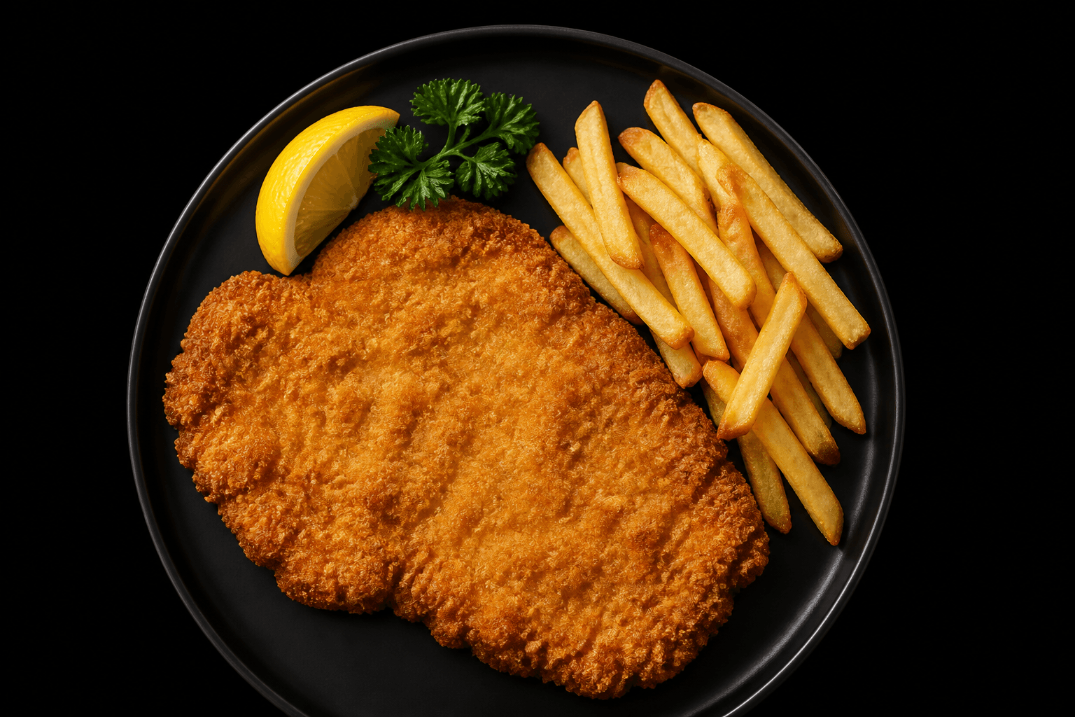 Schnitzel paniert Wiener Art